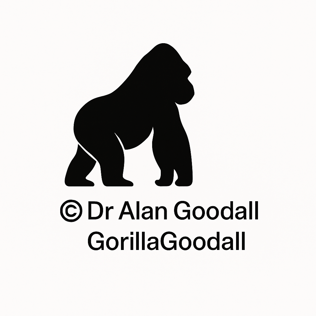 © Dr Alan Goodall GorillaGoodall logo